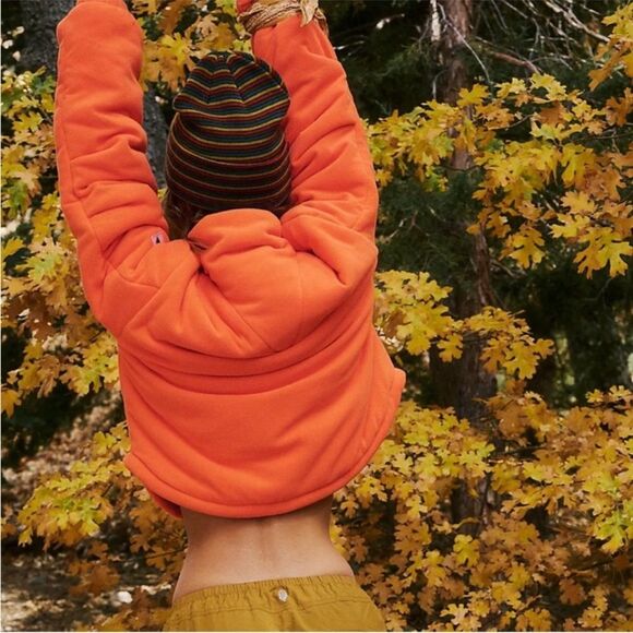 FP Movement Renegade Fleece Puffer Jacket Coat Safety Blaze Orange Hunting XL - Picture 2 of 8